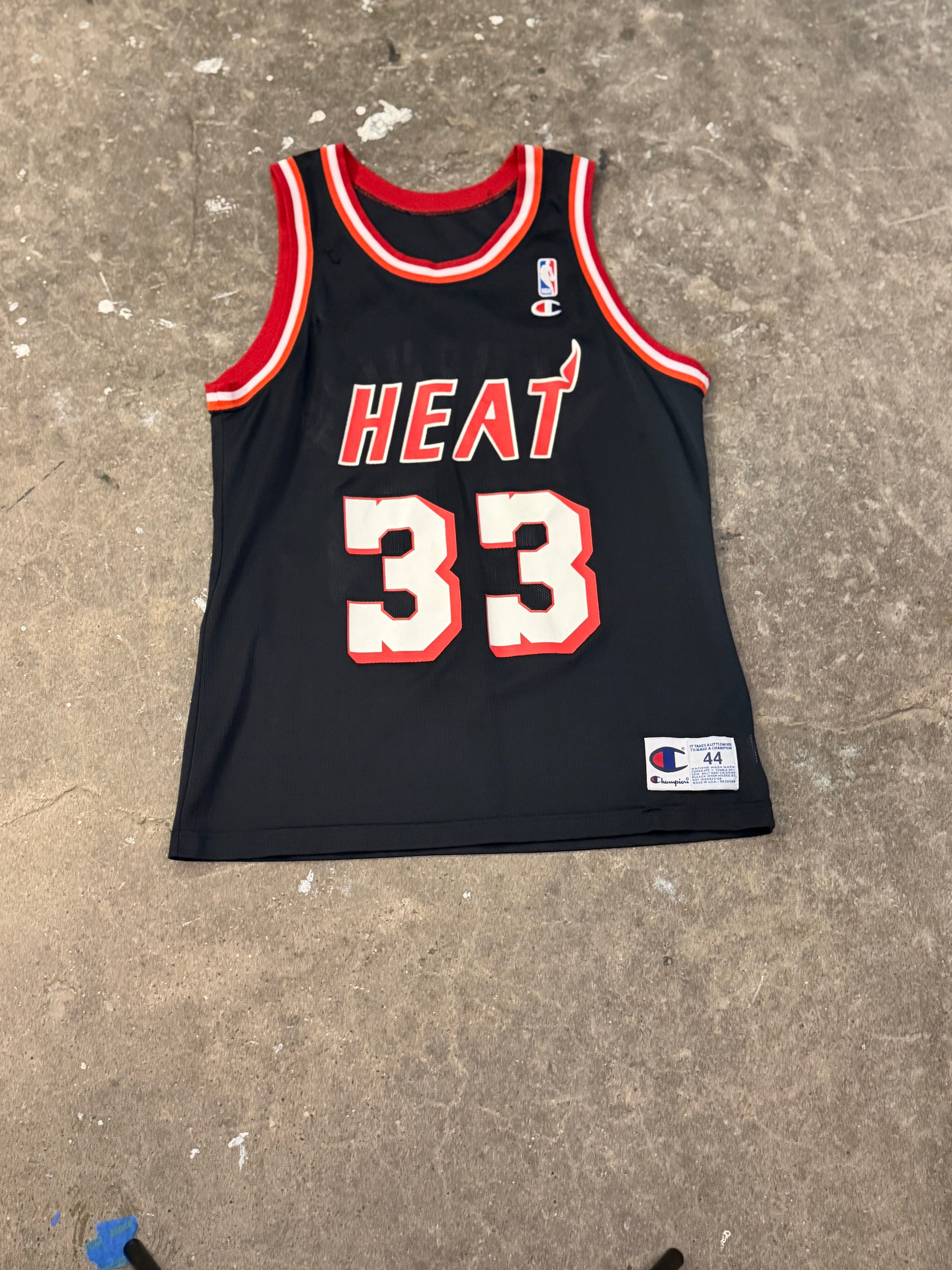 Alonzo Mourning Miami Heat Jersey