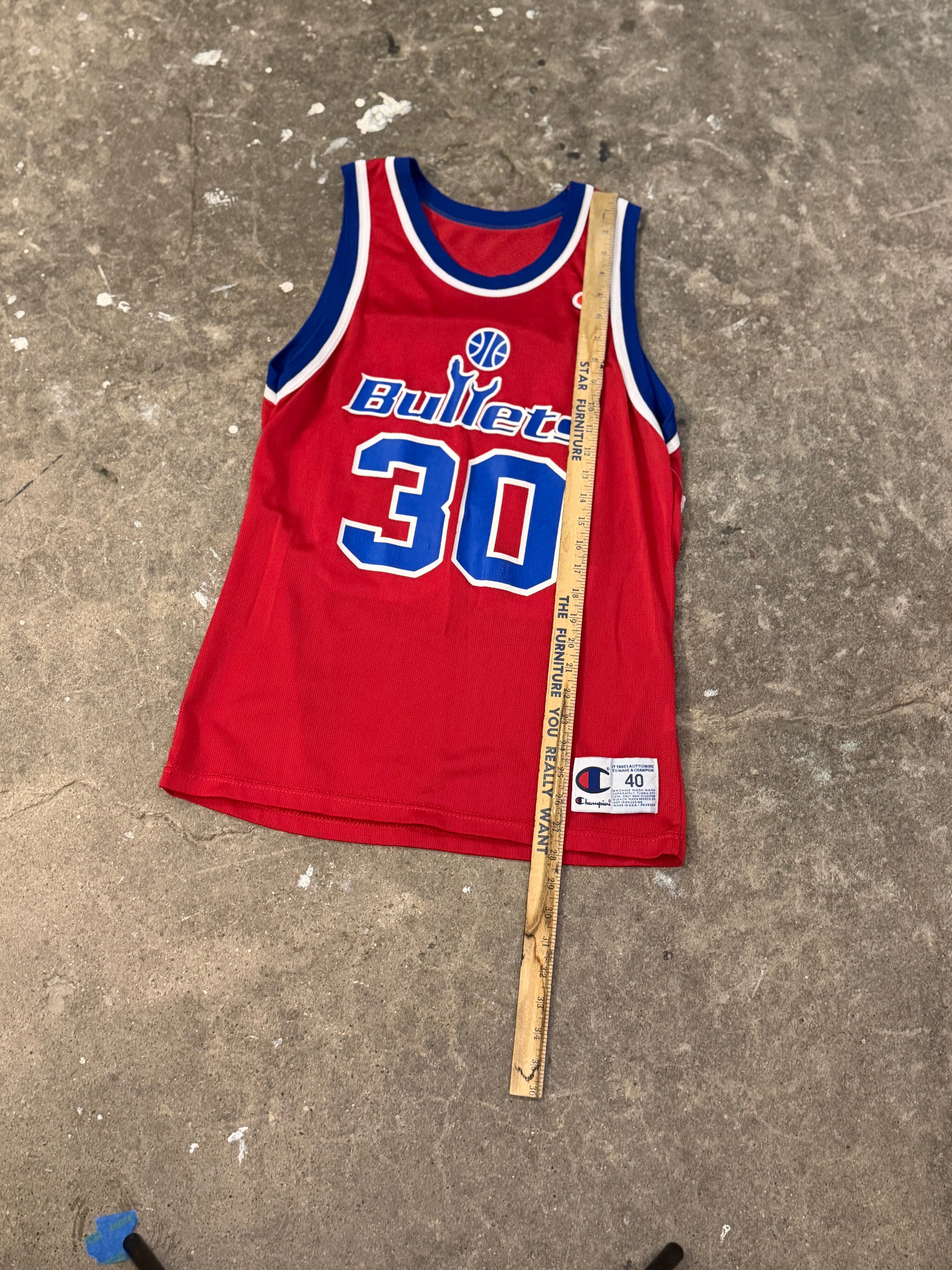 Ben Wallace Washington Bullets Jersey