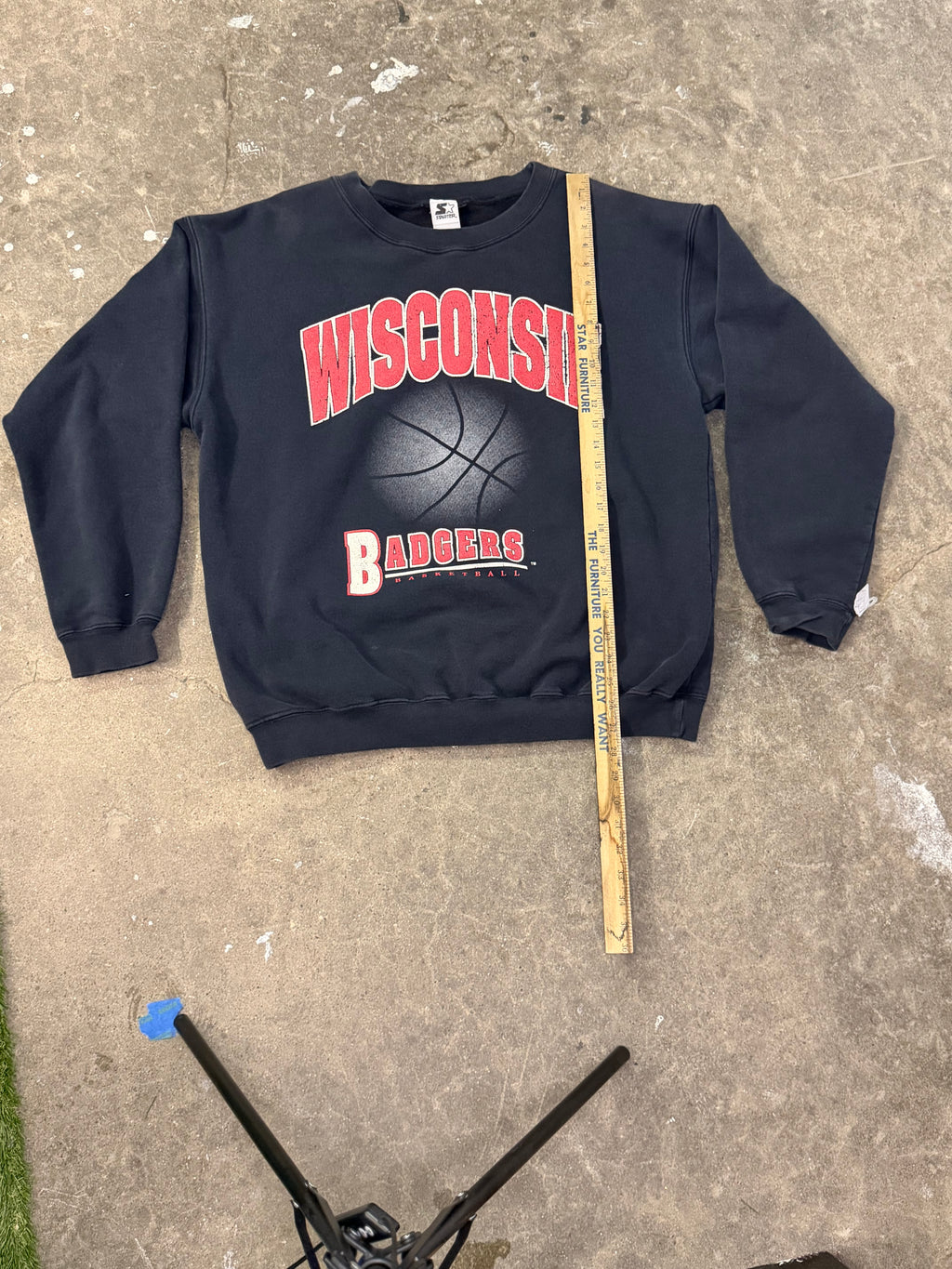 Vintage Wisconsin Basketball Crewneck