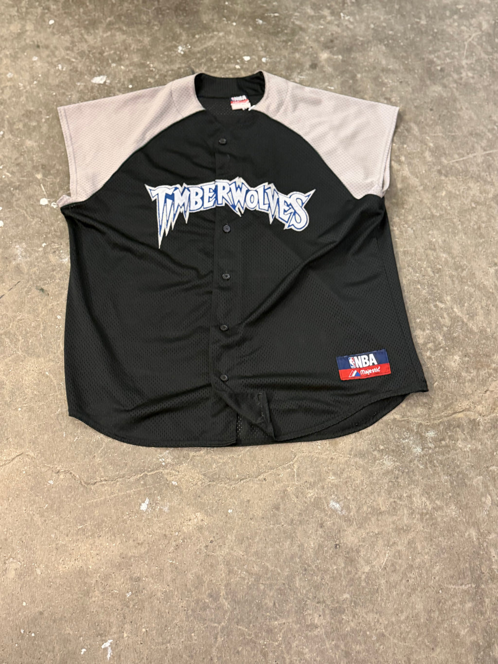 Minnesota Timberwolves Baseball Button-Up