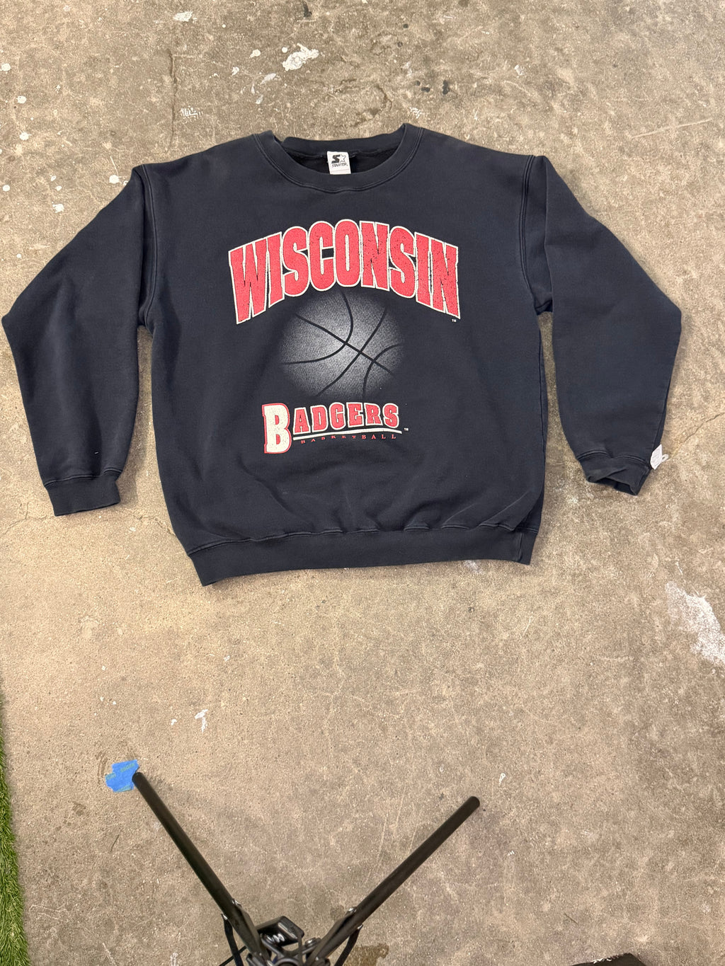 Vintage Wisconsin Basketball Crewneck
