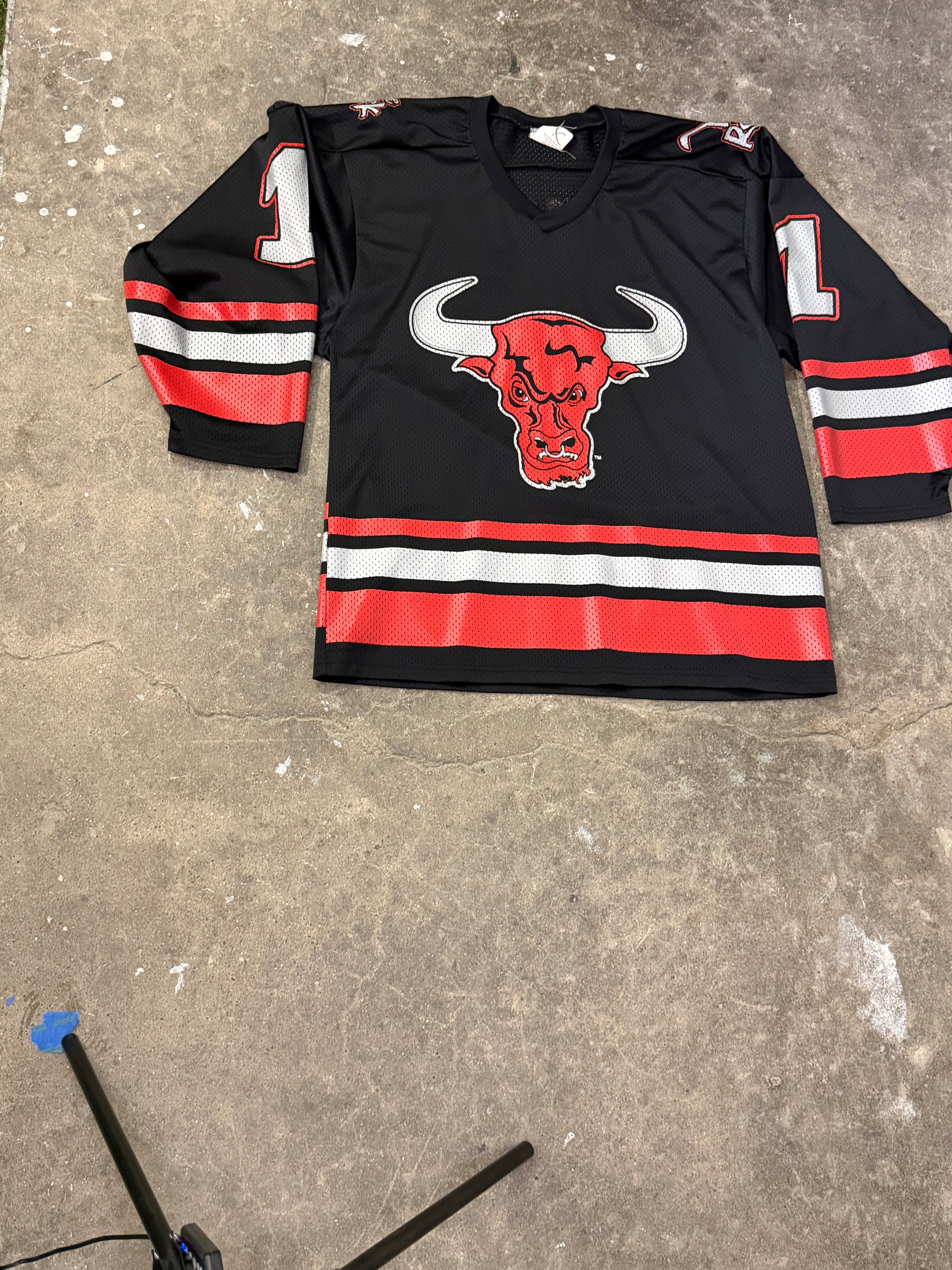 Vintage Chicago Bulls Hockey Jersey