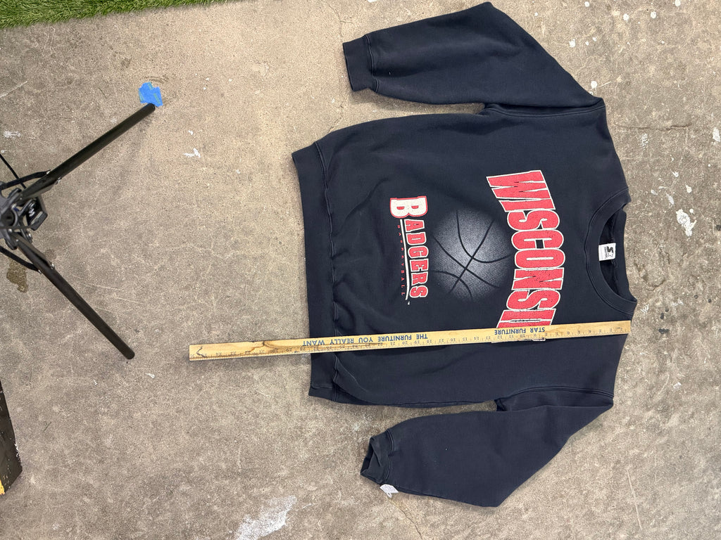 Vintage Wisconsin Basketball Crewneck