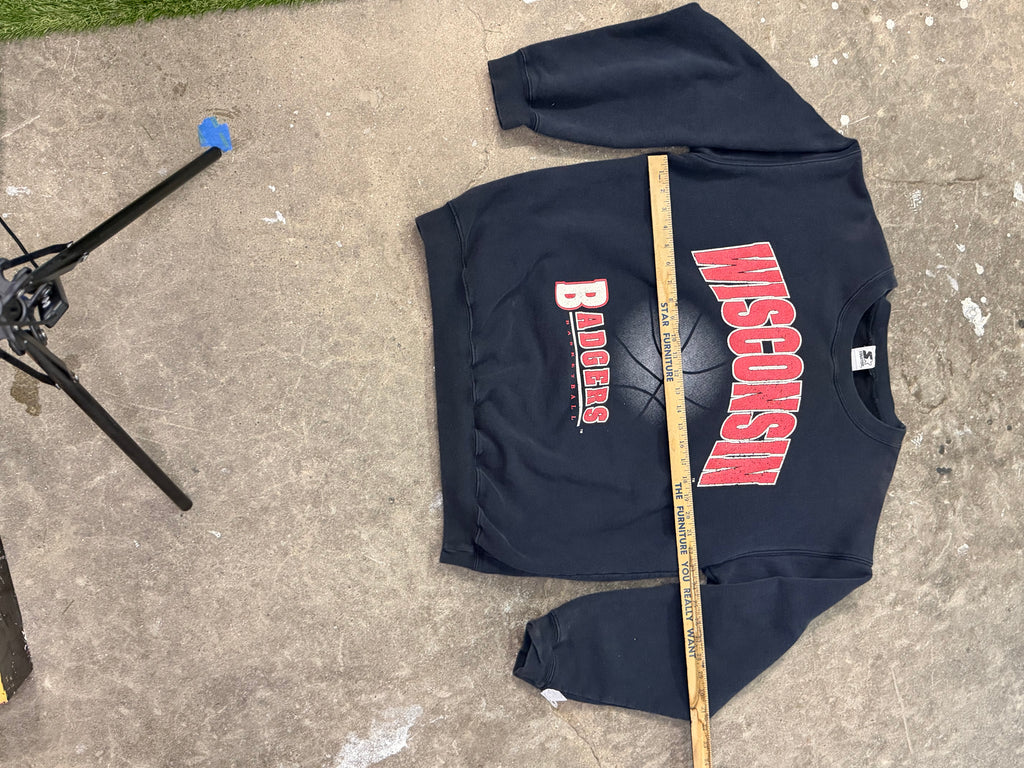 Vintage Wisconsin Basketball Crewneck