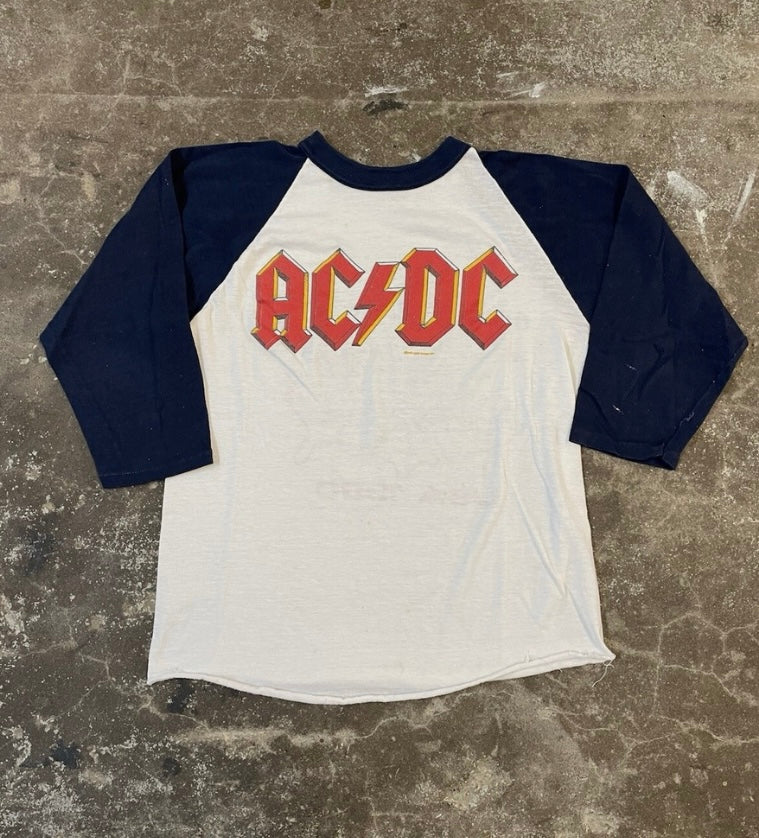 Vintage AC/DC 1980 World Tour T Shirt