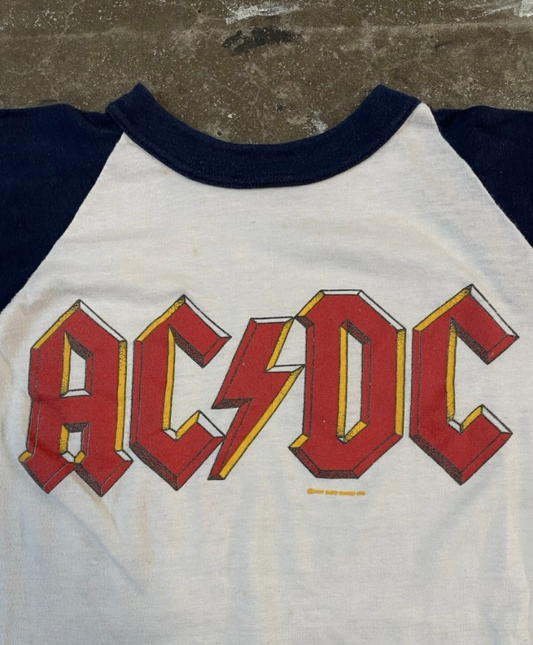 Vintage AC/DC 1980 World Tour T Shirt