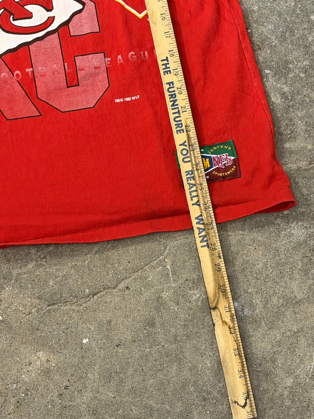 Vintage Chiefs Hooded T-Shirt